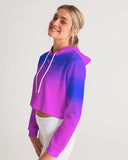 Women's Summer Eclipse Cropped Long Sleeve Hoodie