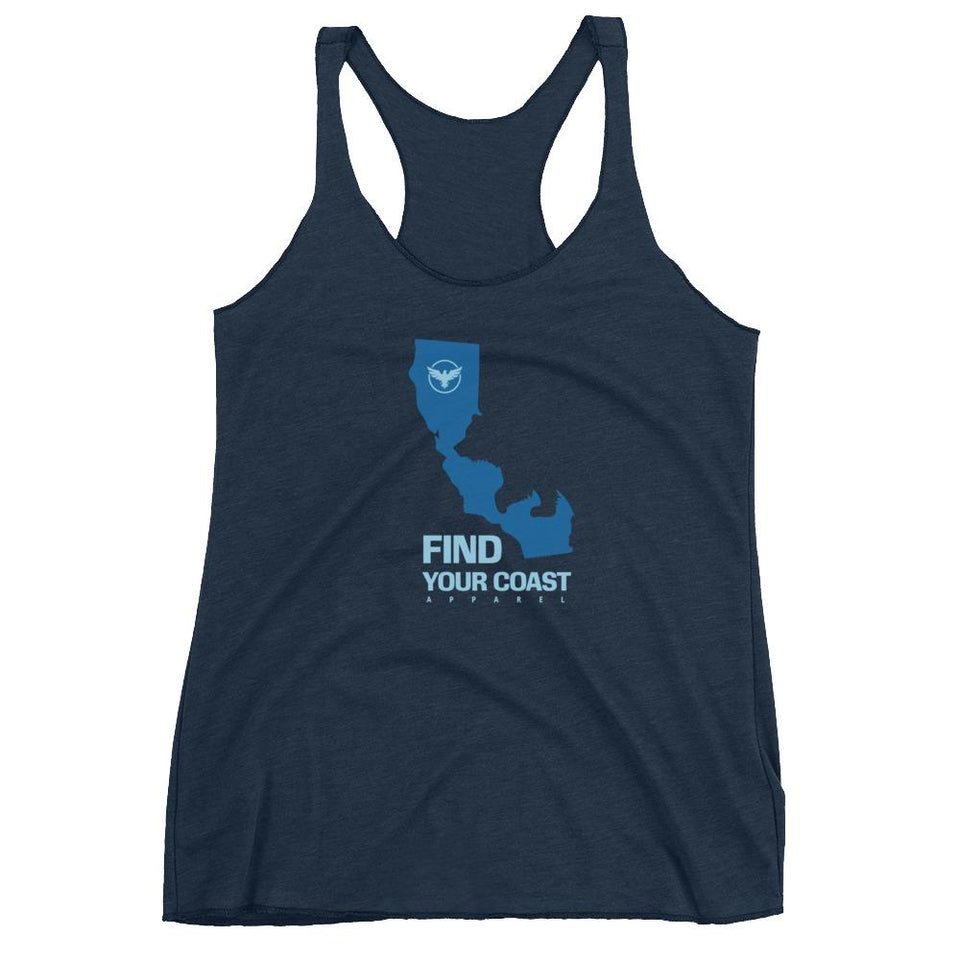 Women's California Triblend Racerback Tank