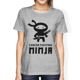 Cancer Fighting Ninja Womens Shirt