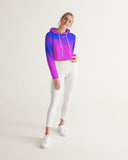 Women's Summer Eclipse Cropped Long Sleeve Hoodie