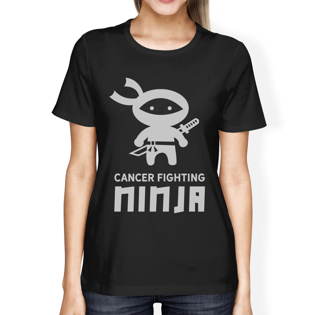 Cancer Fighting Ninja Womens Shirt