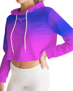 Women's Summer Eclipse Cropped Long Sleeve Hoodie